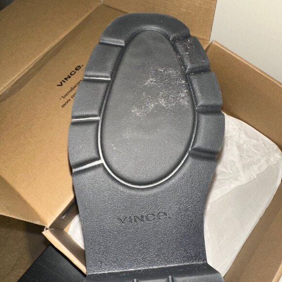 Vince Women's Black Leather Loafers (Never Worn) - Picture 6 of 6